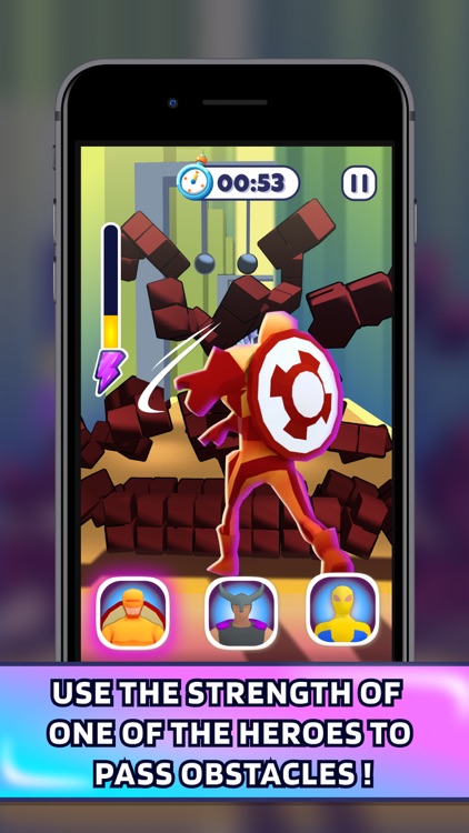 Superhero Run Adventure Game