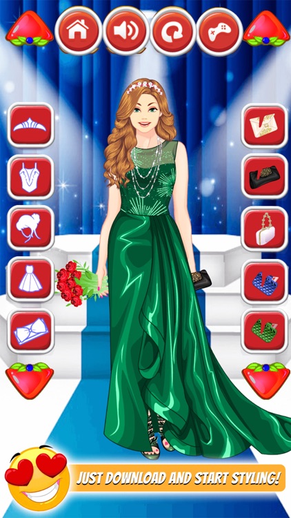 Girls DressUp & MakeOver Game screenshot-4