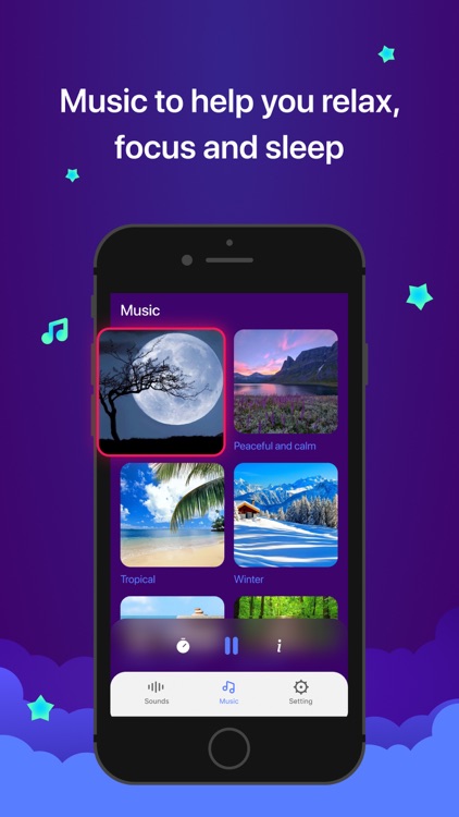 Relaxing Sleep Sounds app screenshot-3