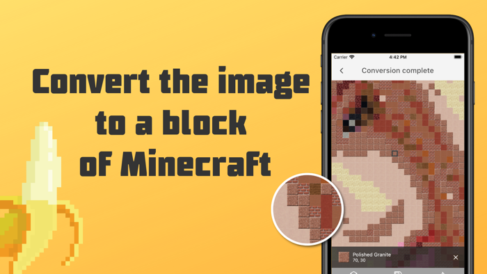 Mosaic art for Minecraft