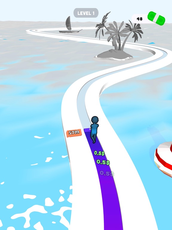 Paint Road 3D! screenshot 2