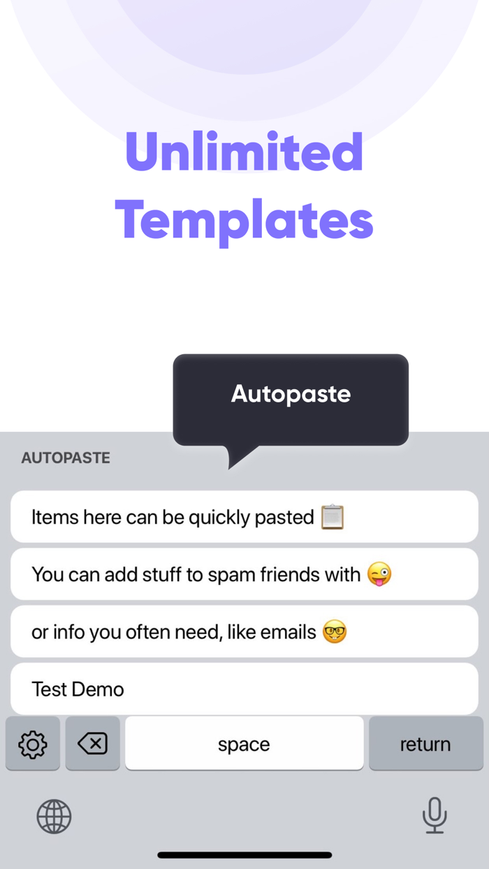 Auto Paste Keyboard Auto text