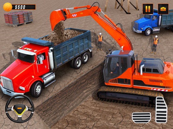 Excavator Construction Games screenshot 2