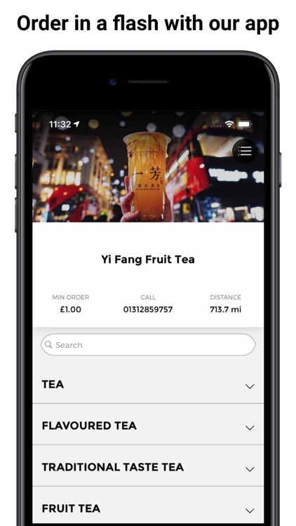 Yi Fang Fruit Tea, Edinburgh