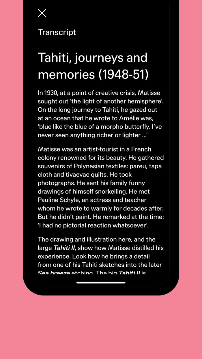 Matisse Life  Spirit