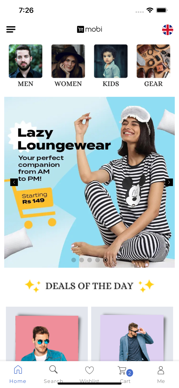 B2C - Fashion eCommerce App