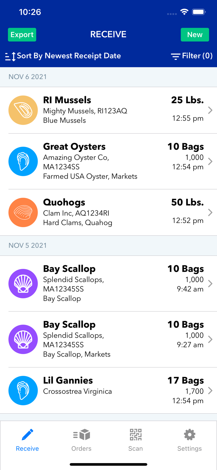 BlueTrace Distributor