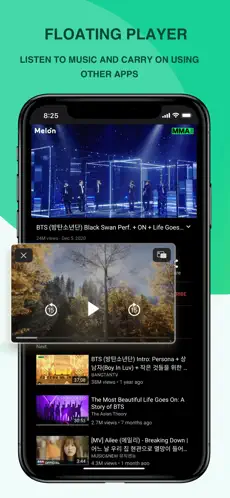 Screenshot 1 Pure Tuber - Video player iphone