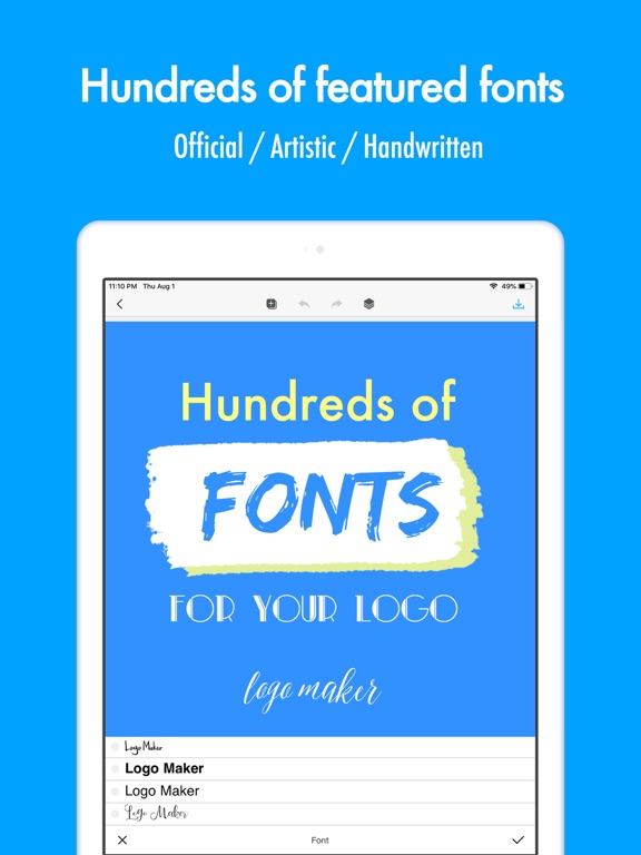 Logo Maker & graphic design screenshot 4