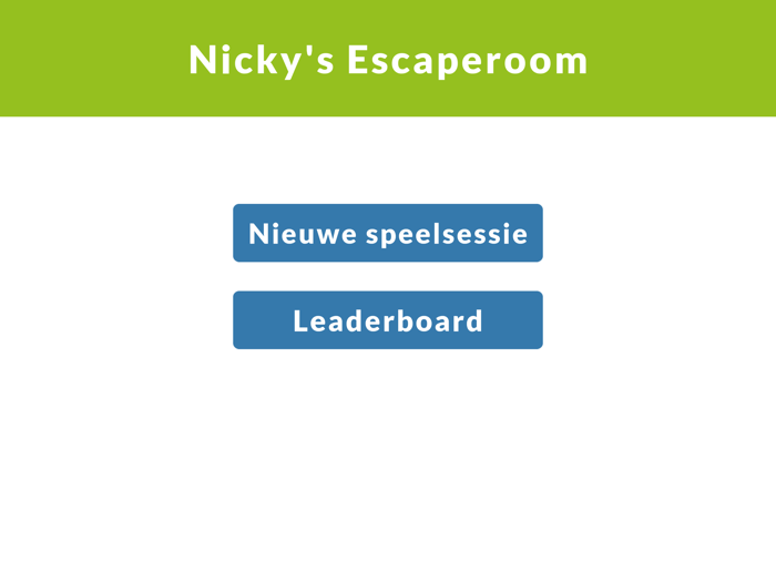 Nickys Escaperoom