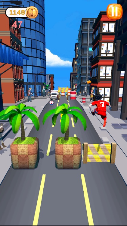 Kick And Run : Runner Game screenshot-4