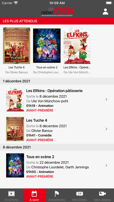 Les Cinémas Forum screenshot 4