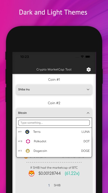 Crypto Market Cap Tool Convert screenshot-4