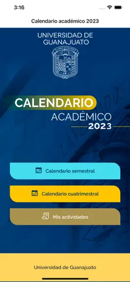 Game screenshot Calendario Académico UG apk