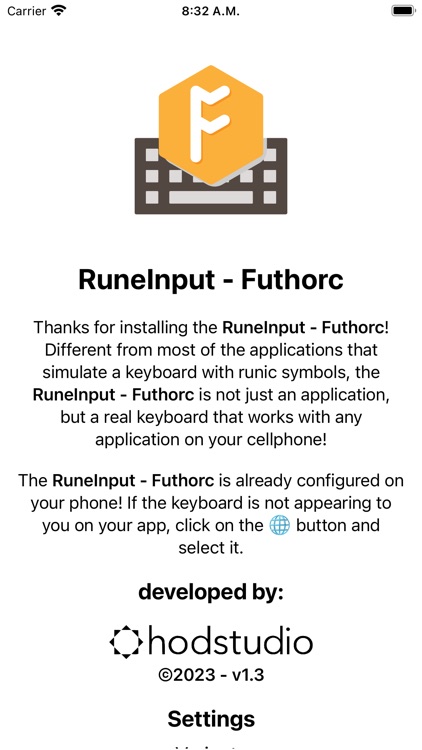 RuneInput - Futhorc