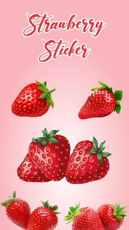 Lovely Strawberry Stickers