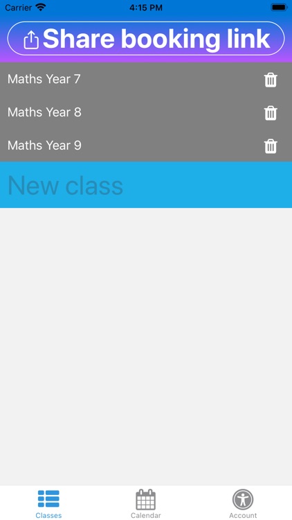 ClassPlanner App