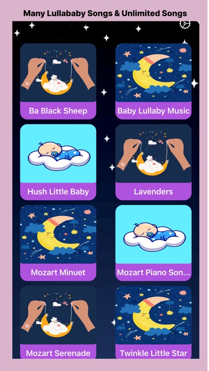 Lullaby app