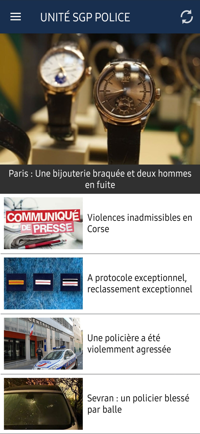 UNITÉ SGP POLICE