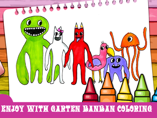 Garten Banban Coloring Book screenshot 3