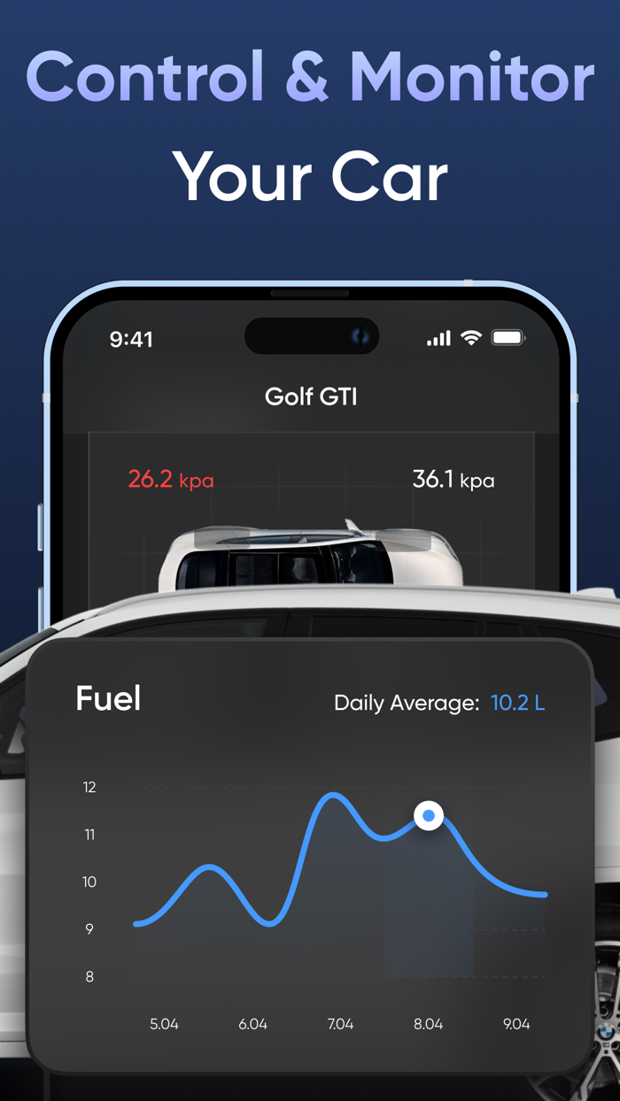 Car Connect. Digital key.