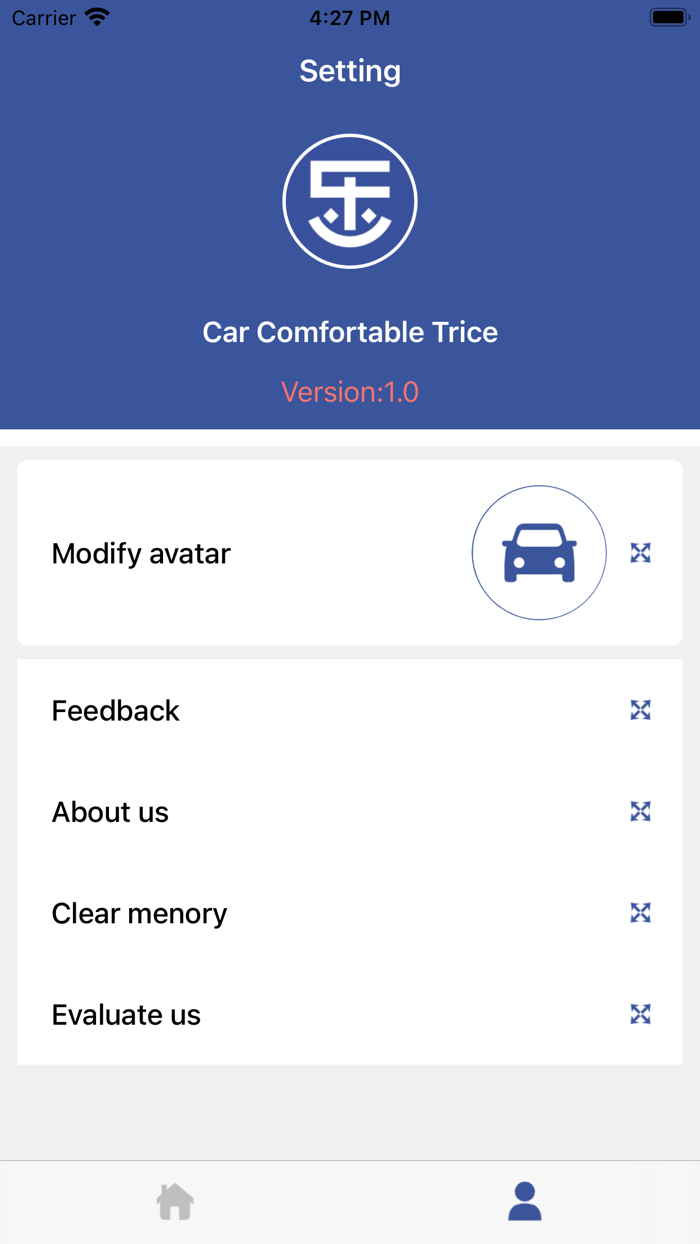 Car Comfortable Trice