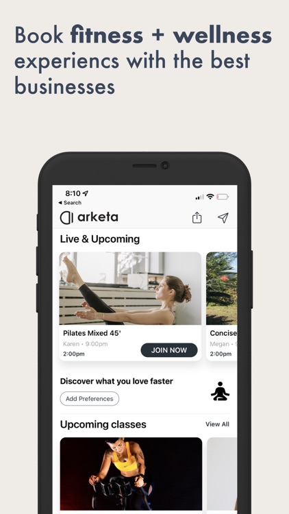 arketa - fitness + wellness