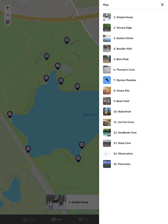 Walden Pond and Woods Guide screenshot 4