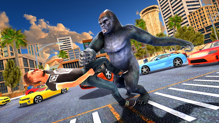 Flying Gorilla Hero Vice Town screenshot-4