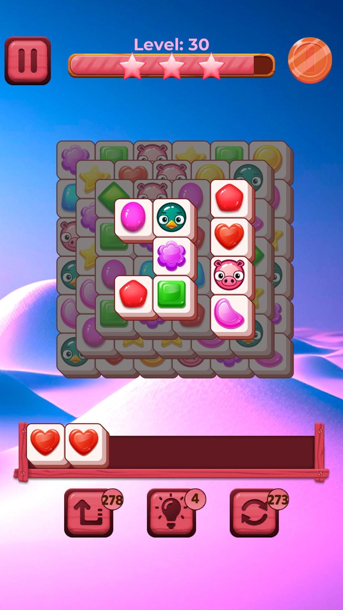 Triple Tile Match Three Game