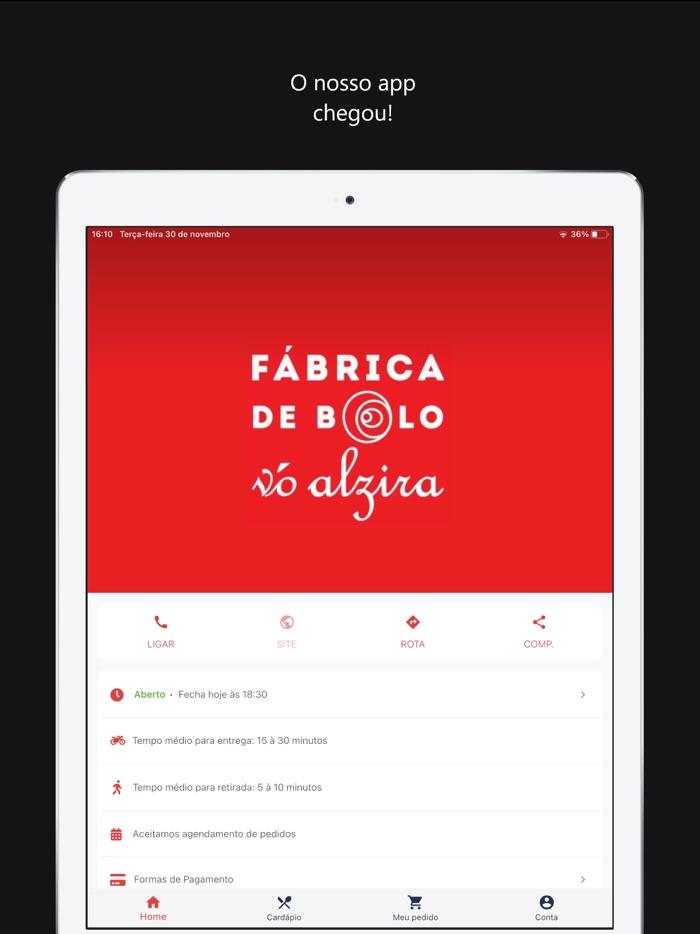 Fábrica de Bolos Vó Alzira