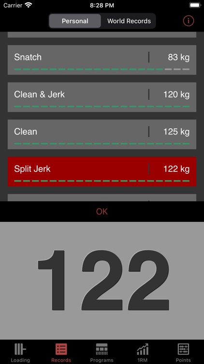 Olympic Weightlifting App