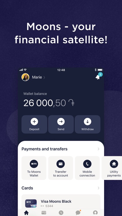 Moons - Digital Wallet