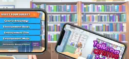 Game screenshot Talking anime tutor apk