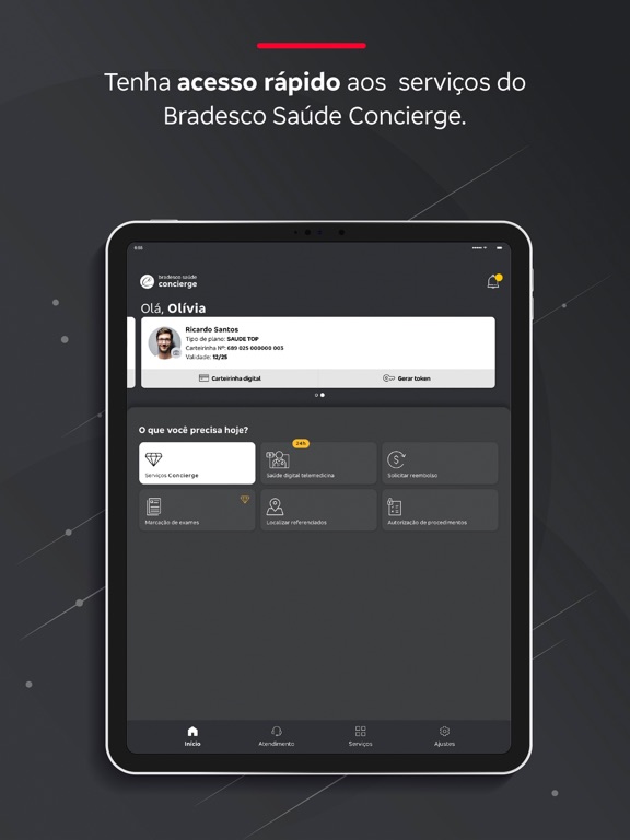 Bradesco Saúde Concierge screenshot 3