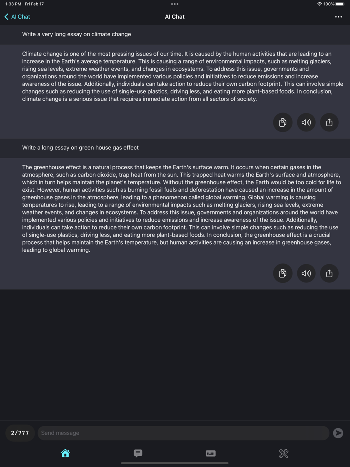 ChatBot AI Chat  Writing BOT.