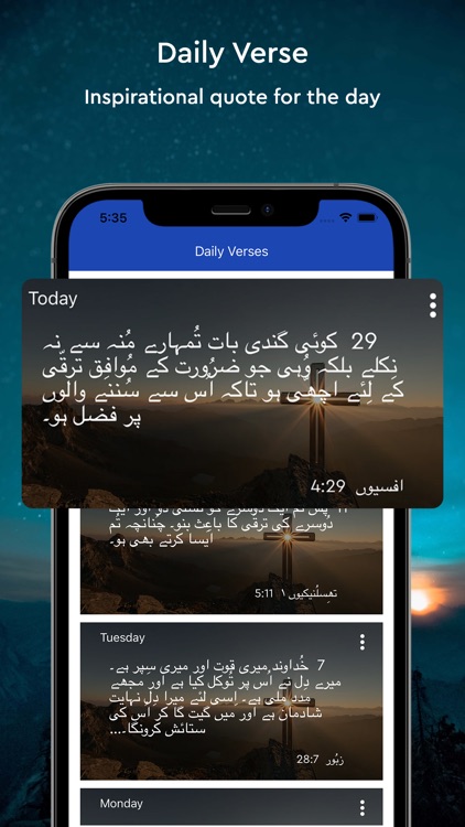 Urdu Holy Bible - اردو بائبل screenshot-3
