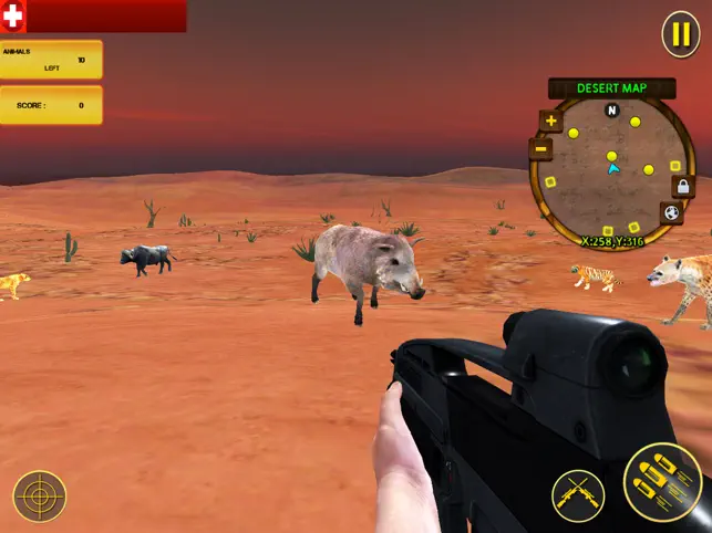 Screenshot 6 Frontier Animal Sniper Hunting iphone