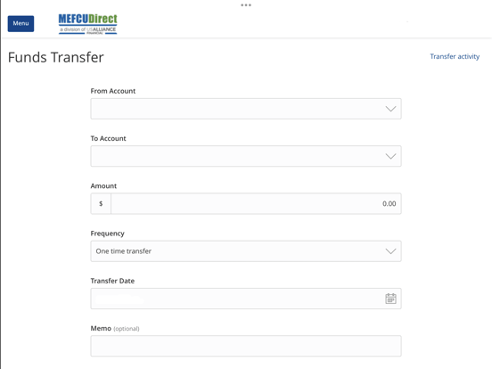 MEFCUDirect Mobile screenshot 2