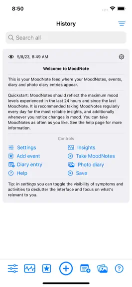 Game screenshot MoodNote: Mood Tracker mod apk