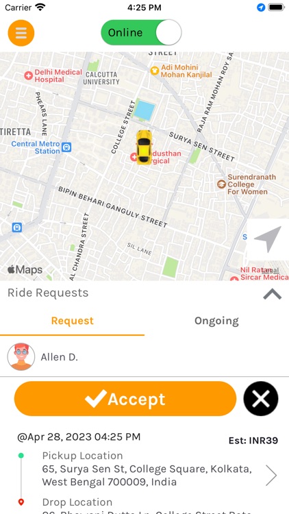 AWTO Driver App