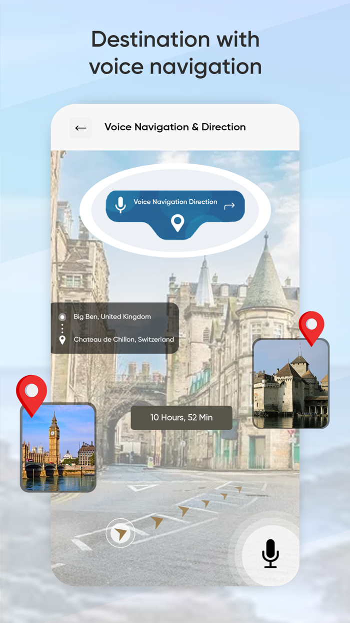 Voice GPS Driving Direction