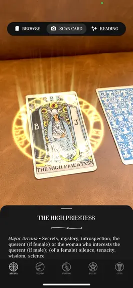 Game screenshot Tarot AR apk