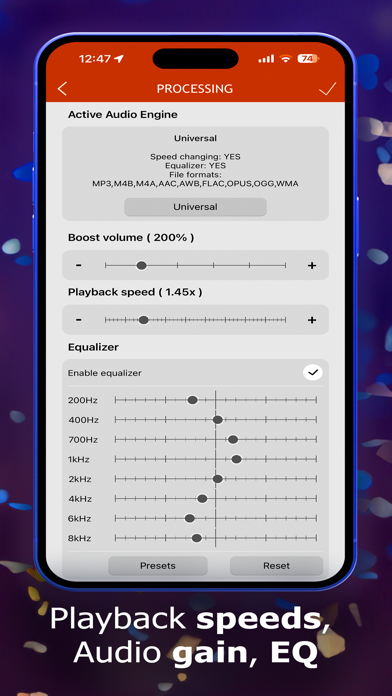 MP3 Audiobook Player Pro Screenshots