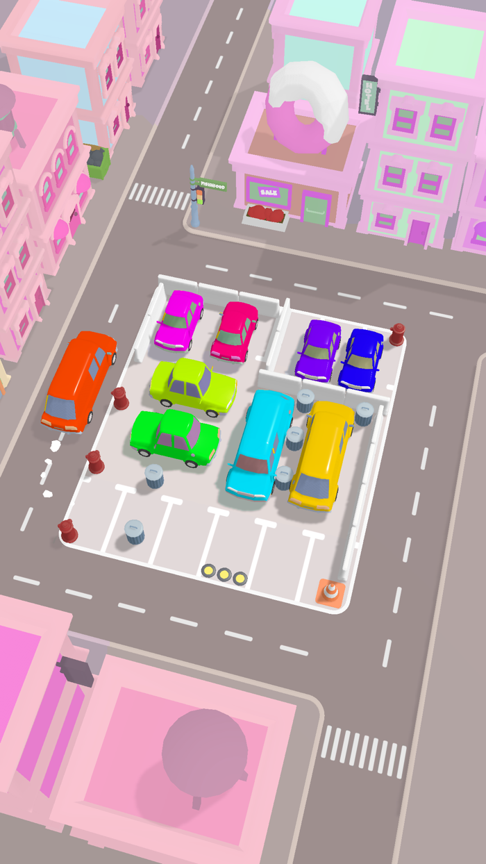 Mini Parking 3d jam traffic