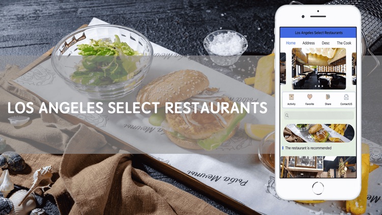 Los Angeles Select Restaurants