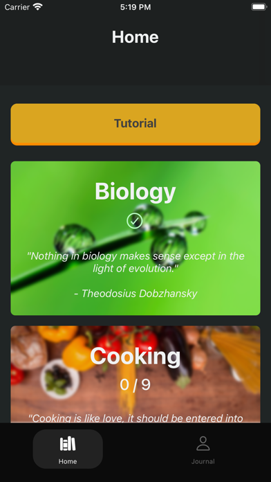 Screenshot #1 pour Curiosity Questionnaire