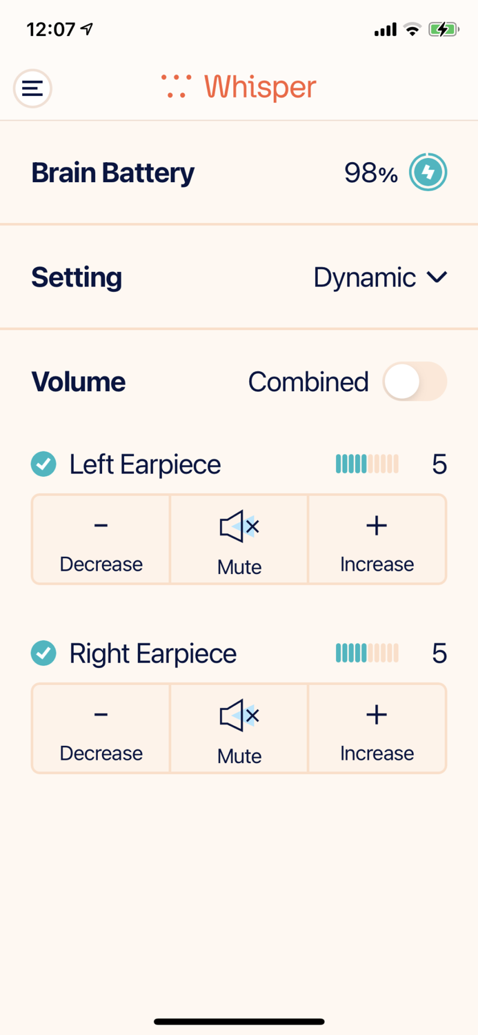 Whisper Hearing System