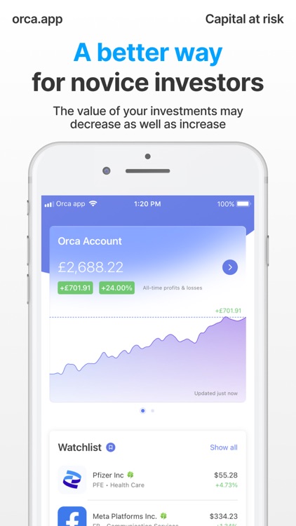 Orca Investment App