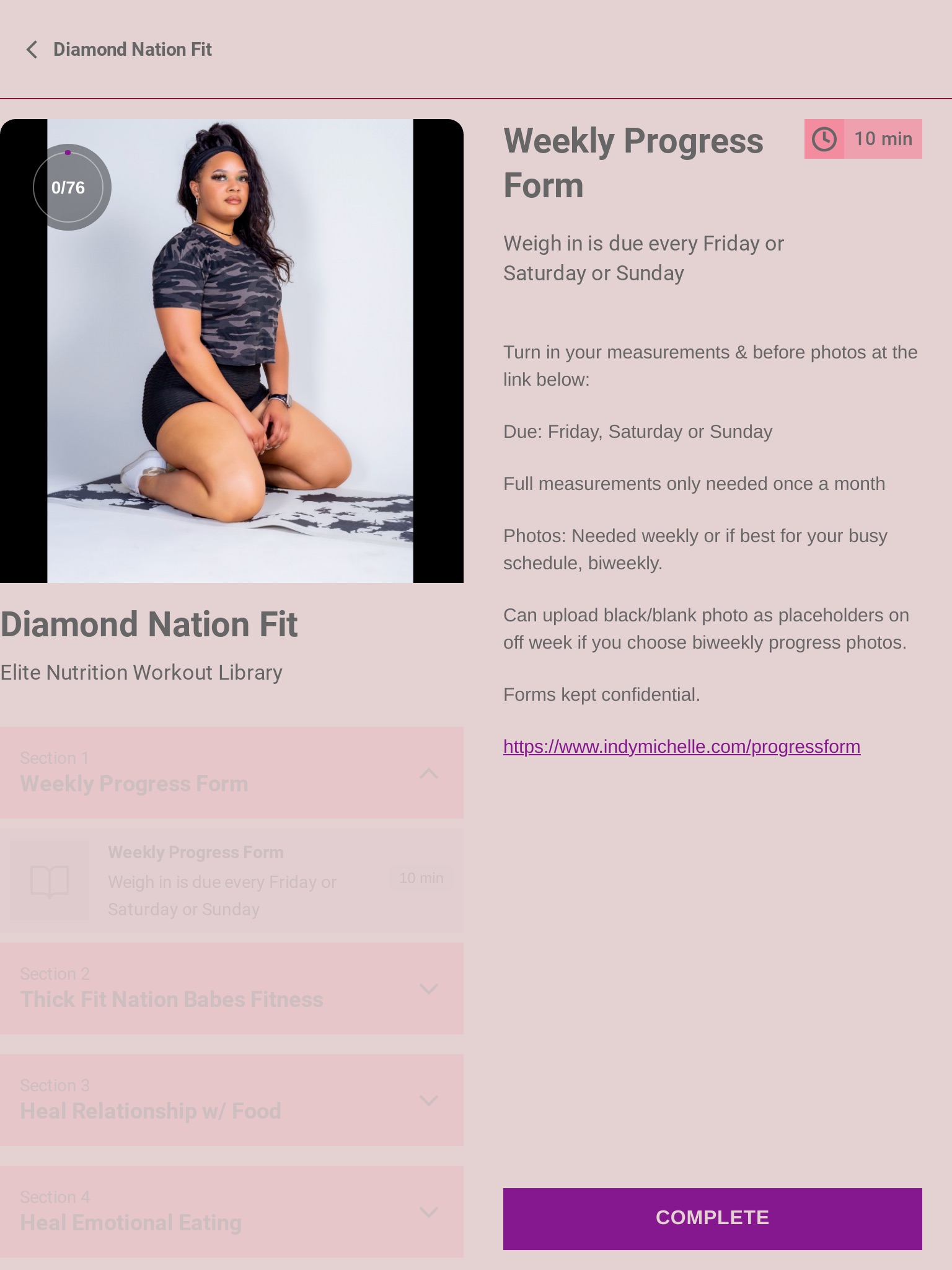 Diamond Nation Fitness screenshot 3